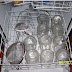 On the bottom rack, place 9 jars and your strainers.