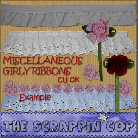 http://thescrappincop.blogspot.com/2009/11/cu-ok-misc-girly-ribbons.html