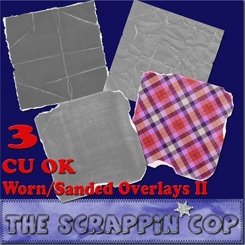 http://thescrappincop.blogspot.com/2009/12/cu-ok-worn-and-sanded-overlays-ii.html