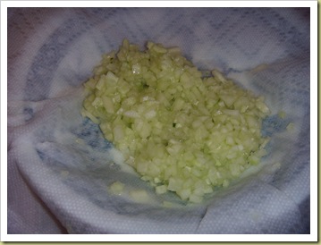 tzatziki - cucumber