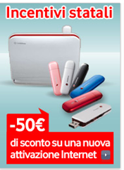 incentivi statali vodafone
