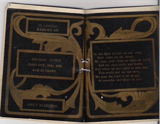 [Thomas Dowd Funeral card 16 Oct 1921[3].jpg]