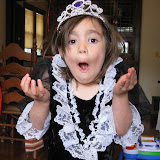 Madeline acts out “The Princess and The Flower”