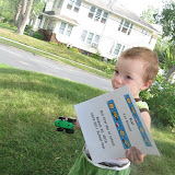 Kai is our tot school student -- aka, lots of play time!