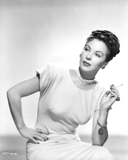 Andrea King (1919-2003) Smoking
