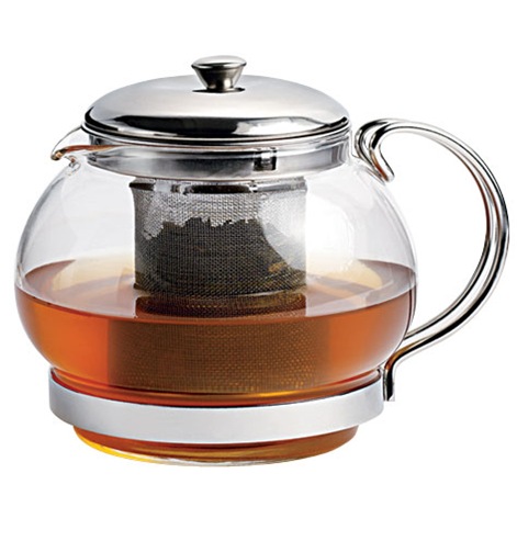 Avon glass tea pot