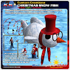 Christmas Snow Fish Christmas Snow Fish