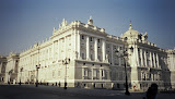 The Royal Palace in Madrid, Spain.