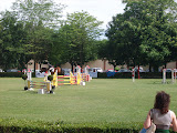 Horse show during the festivals of Burgos.