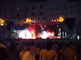 A concert during the festivals of Burgos.