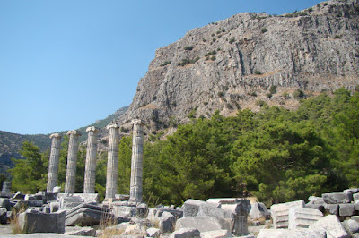 Vista del Templo de Atenea
