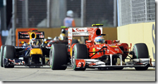 Alonso precede Vettel nel gran premio di Singapore