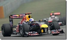 Vettel nelle libere del gran premio della Cina 2011