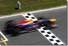 Webber nelle prove libere del gran premio di Spagna 2011
