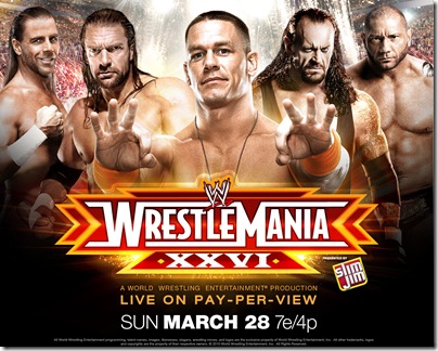 3 WrestleMania XXVI