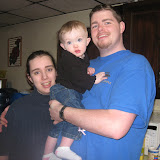 Rob, Kirtie e Isabela Doar