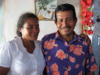Pastor Cristóbal y su esposa Tomasa de la iglesia de Chemere