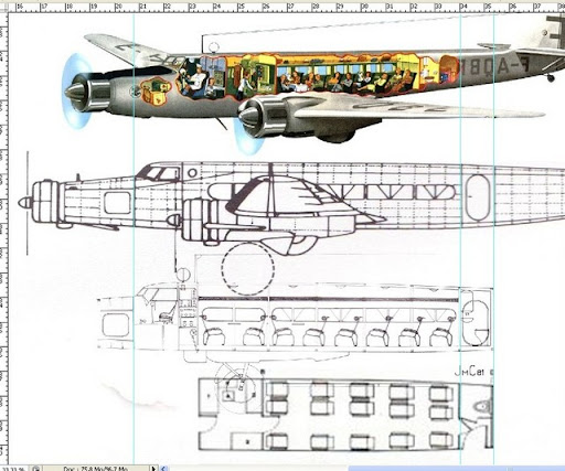Dewoitine 338 "Paris-Saïgon" 1/72 - Page 2 Interieur1