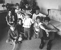 Dayton Oh. 1970: Bruce Elliott, Lynnn Elliott, Jill Schaeffer, Steve McClelland, Amy McClelland, Tom Schaeffer, Dan McClelland, Steve Schaeffer, Tim Schaeffer. Old Family Photos
