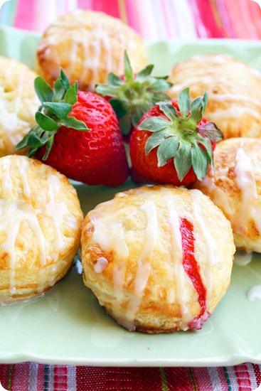 Fruit Puff Pastry Doughnuts