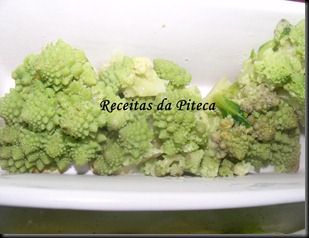 Bróculos romanescos cozidos