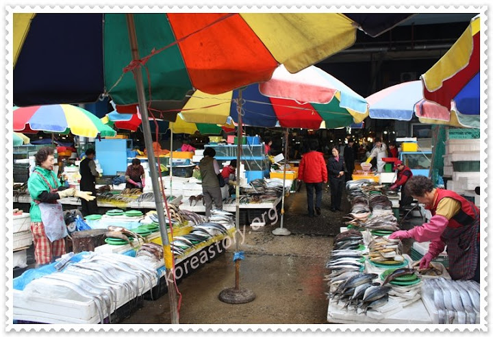 บรรยากาศ ตลาดเกาหลี