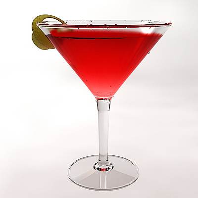 Cosmopolitan-martini-cocktail-glas