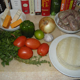 Prep for my sweet sausage tortilla casserole