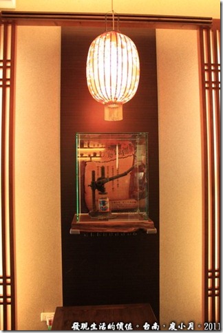 度小月的店內展示品 度小月的店內展示品