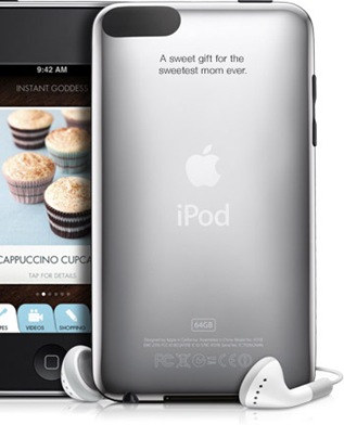 Gift an Engraved iPod Touch on Mother’s Day