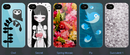 Deflector customizable iPhone 4 cases