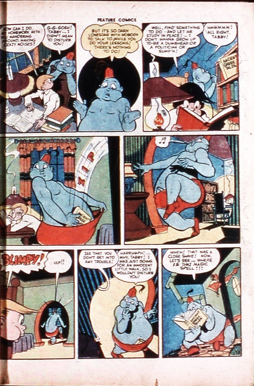 [Cartoon genie in golden age rare comic bookFeature Comics_76_2[4].jpg]