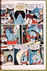 Cartoon genie in golden age rare comic bookFeature Comics_76_2