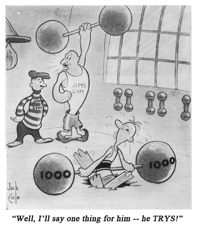 Jack Cole Cartoon Boys Life 1938 July