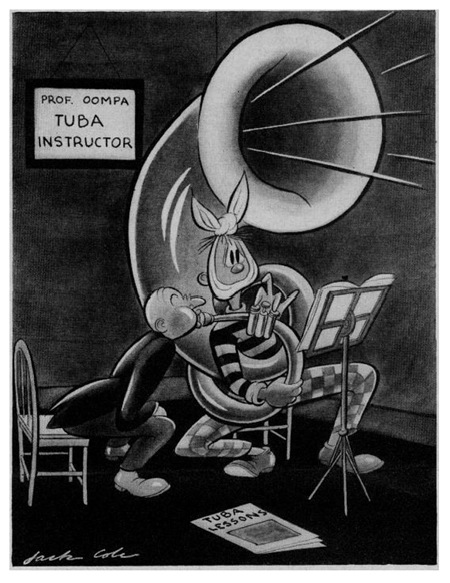Jack Cole Cartoon Boys Life 1940 Oct
