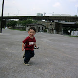 Eidan at the World City Tower's park