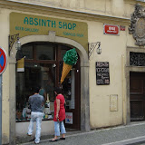 After beer, absinth is probably the most popular drink in Prague. This shop on Nerudova St offers absinth ice cream