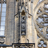 One of the many details on the St. Vitus Cathedral