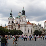 Old Town Square and the Church of St. Nicholas