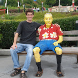 Mike with an old friend
