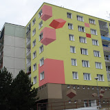 Another example of Czech's trying to make Soviet-era concrete housing more cheery