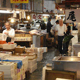 The intermediate wholesalers area of Tsukiji (it's abut the size of a football field) The intermediate wholesalers area of Tsukiji (it's abut the size of a football field)