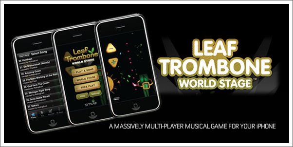 Smule launches Leaf Trombone - Music Multiplayer Gaming for your iPhone!