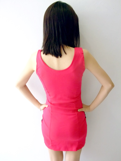Lace Bodycon Red