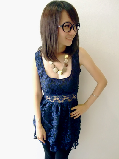 Blue Lynna Lace