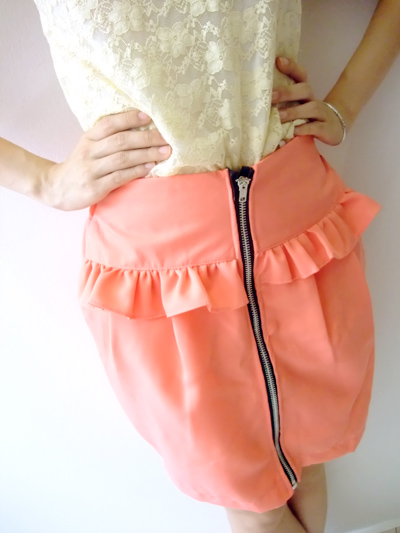 Peachy Peplum