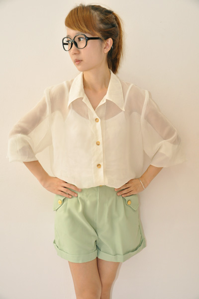 Green Chic Shorts