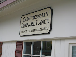 Leonard Lance US House of Representative District 7 Westfield NJ Office