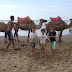 a la platja d'asilah