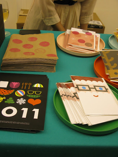 Festive cards and calendars by art director Erin Jang.